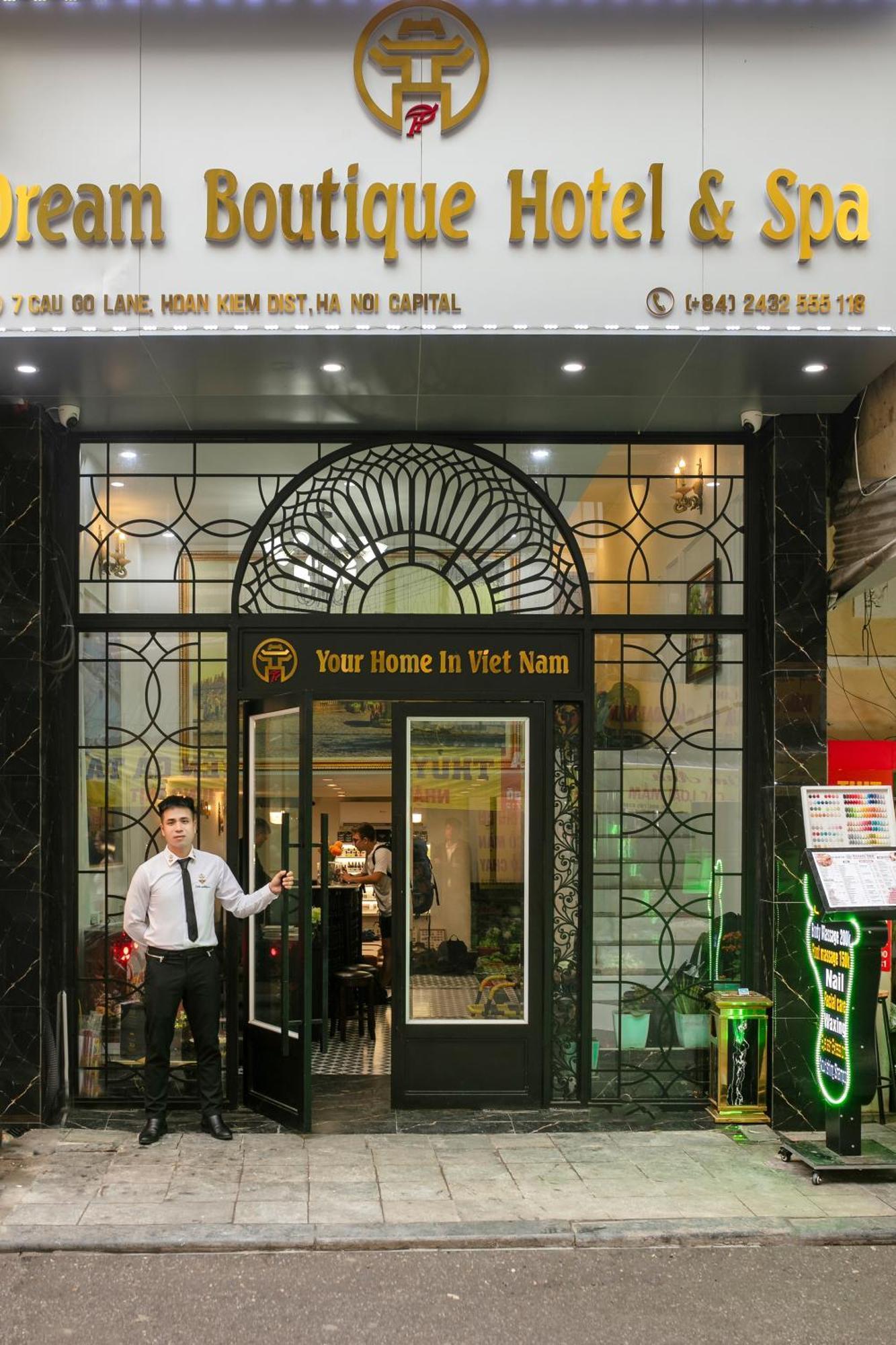 Dream Boutique Hotel & Travel & Spa - Hanoi Old Quarter Exterior foto